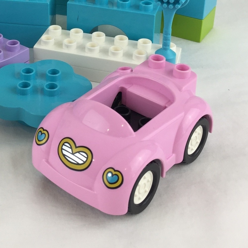 LEGO Duplo Pastel Mixed Lot 122 Pcs Disney Minnie Mouse Car Door Window Cupcake - Picture 5 of 10